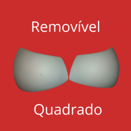 Removvel Quadrado - pacote com 10 pares - a partir de